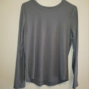 NWOT - No Boundaries long sleeve shirt, gray - XXL